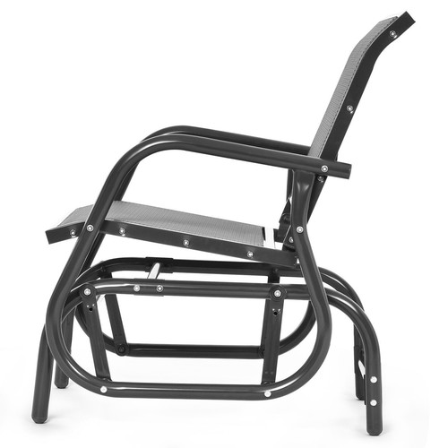 Metal frame armchair swing - metal,
