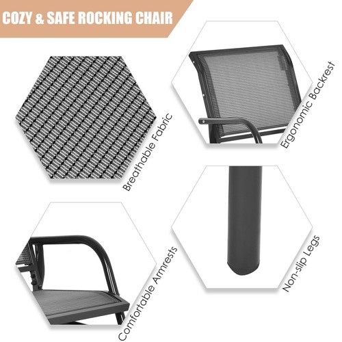 Outdoor rocking chair swing - outdoor,