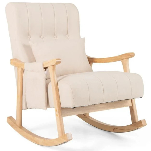 Upholstered glider rocker - upholstered,