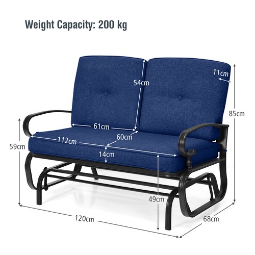 Glider seats outdoor - 2, swing