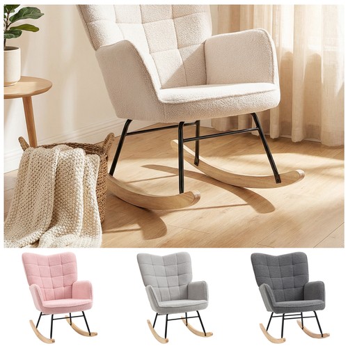 Homcom nursing rocking chair - rocking,